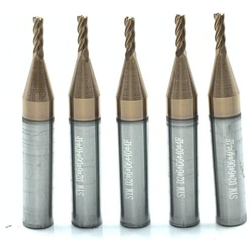5pcs/lot 2.0mm carbide end milling cutter for MIRACLE A5/A6/A7/A9/ SEC-E9 key cutting machines