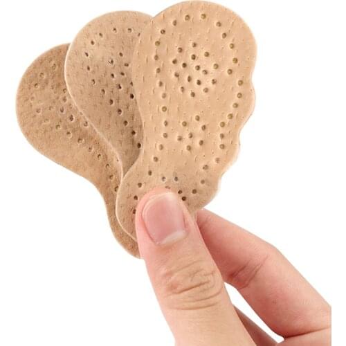 6pcs High Heels Sticker Non Slip Foot Care Shockproof For Forefoot Self Adhesive Soft Women Sandal Sweat Absorption Shoe Pad