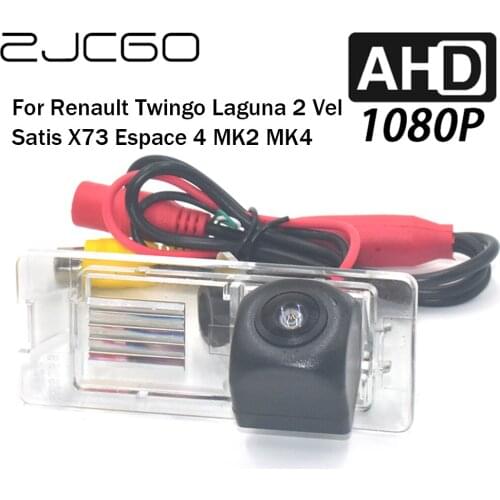 ZJCGO Car Rear View Reverse Backup Parking Reversing Camera for Renault Twingo Laguna 2 Vel Satis X73 Espace 4 MK2 MK4