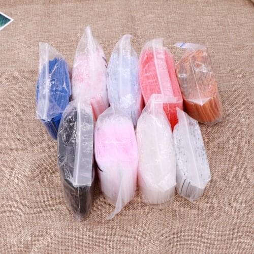Free Shipping thick zipper top bag 500pcs/lot Mini Plastic Ziplock bags 4 Sizes Reclosable Clear zip lock seal bag