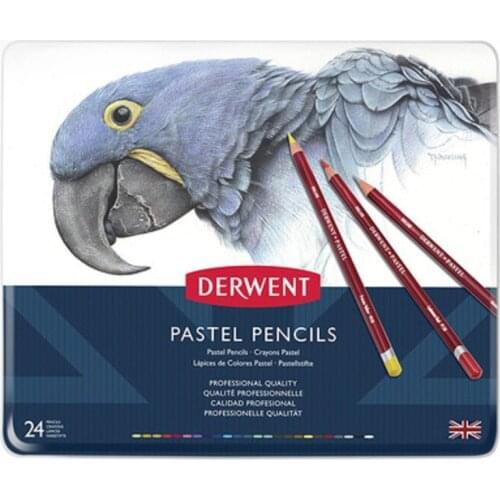 Derwent Pastel pencils 24 color & 36 colors& 72 colors with iron box