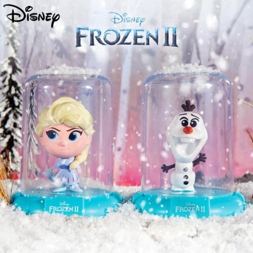 Disney Frozen Elsa Anna Princess Olaf Sven Yelana Toys Blind Box Action Figure Decoration Collection Model Dolls Toys For Girls