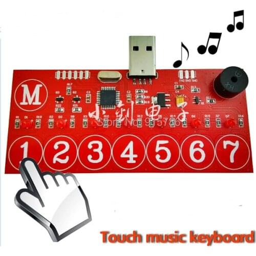 Touch music keyboard kit / 5V DIY electronic organ kit