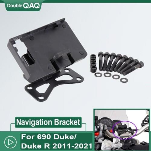 NEW Motorcycle Navigation Bracket Mobile Phone GPS Plate Bracket Support Phone Holder FOR 690 Duke /R 2011-2021