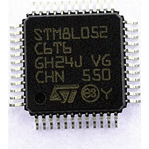 New STM8L052C6T6 embedded microcontroller controller 8l052 STM8L052 LQFP48 encapsulation
