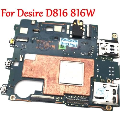 Full Work Unlock Electronic Panel Motherboard Circuits Flex Cable For HTC Desire 816H D816h 816 816W Global Firmware