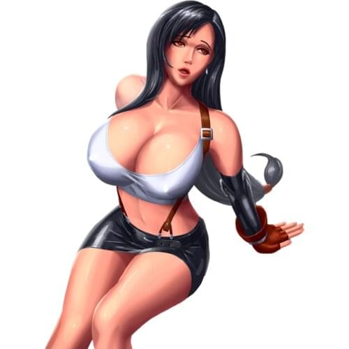 RuleMylife Sexy Anime Girl Computer Games car stickers decal anime cute car accessories decoration pegatinas para coche