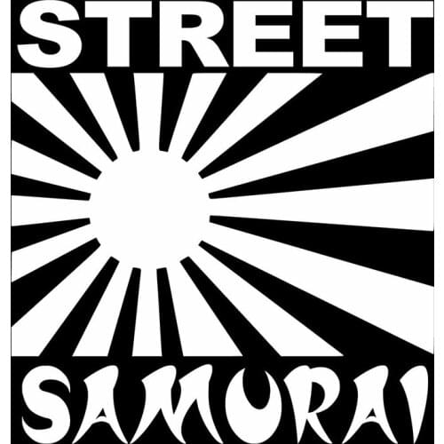Made in Japan Street Samurai Decal Sticker Car Window Vinyl Decal Funny Poster Motorcycle