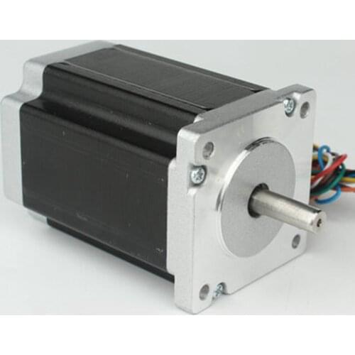 60HS88-3008BNAM24 double output shaft stepper motor front and rear 8MM shaft diameter with flat wire lead wires 8