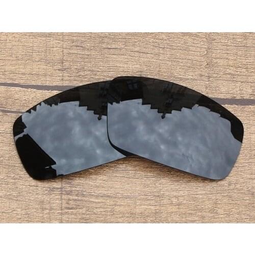 Vonxyz Stealth Black Polycarbonate Replacement Lenses for-Oakley Canteen 2006 Frame