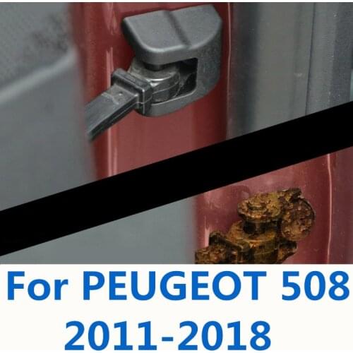 Car door Limiter protection cover Rust prevention cover Door stopper opener rust cover For PEUGEOT 508 2011-2018