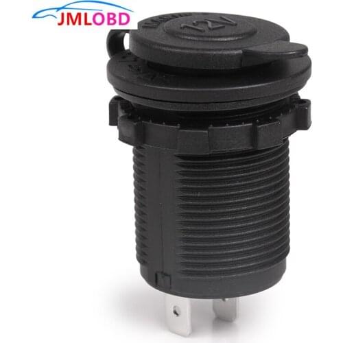 1pc Cigarette Lighter Socket 12V Waterproof Car Boat Motorcycle Cigarette Lighter Sockets Power Plug Outlet