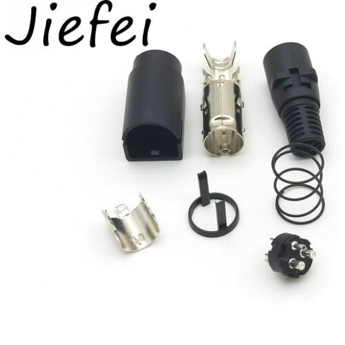 100pcs 3 Pin TFT LCD Flatscreen TV 12V DC DIN Plug TV supply connector adapter