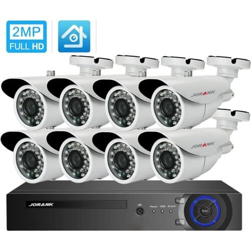 16CH CCTV DVR Home Security Camera System Kit 2K 8CH AHD DVR Kit Outdoor Waterproof Video Surveillance Camera SystemSet 2MP1080P