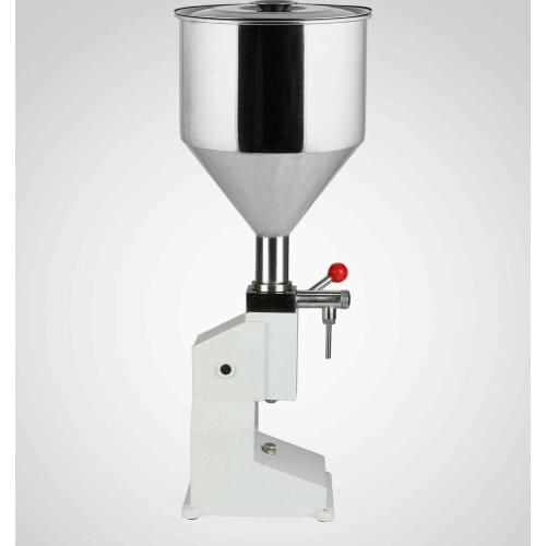 A03 Manual Liquid Filling Machine For Vinegar Tomato Paste Sauce Ketchup (5~50ml) Cream Shampoo Honey Butter Juice Oil Filler