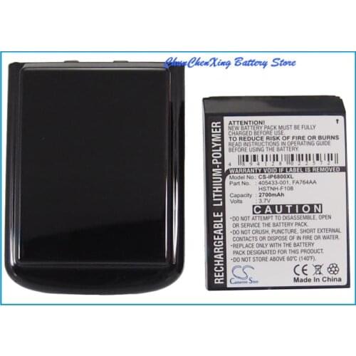 Cameron Sino 2700mAh Battery AHL03715206, FA764AA for HP iPAQ hw6800/rw6800, rw6815, rw6818, rw6828