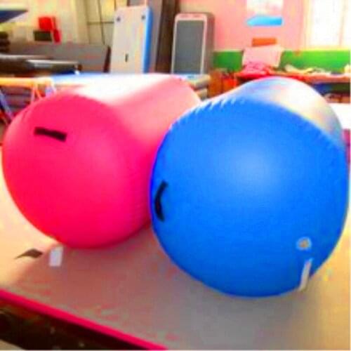 Free Shipping Sport Inflatable Roller Gymnastic Air Rolls Airtrack Tumble Exercise Gym Air Barrel for Training Equipment - 90cm