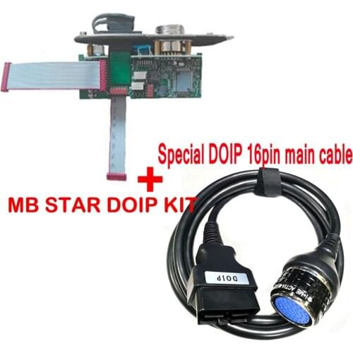 DOIP MB STAR C4 KIT PLUS DOIP 16 pin obd2 cable For mb star c5 DOIP/ mb star C4 test passed