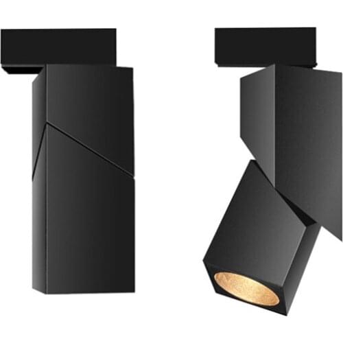 Individuality and creativity CRI 90 CREE LED track light 7W 10W 12W 15W COB spotlight, used for shop home lighting