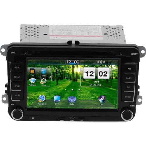 Cassette tape recorder cassette tape 2DIN 7in Car DVD Player GPS Navigation Touch Screen Fit for Seat Altea/Toledo/Leon