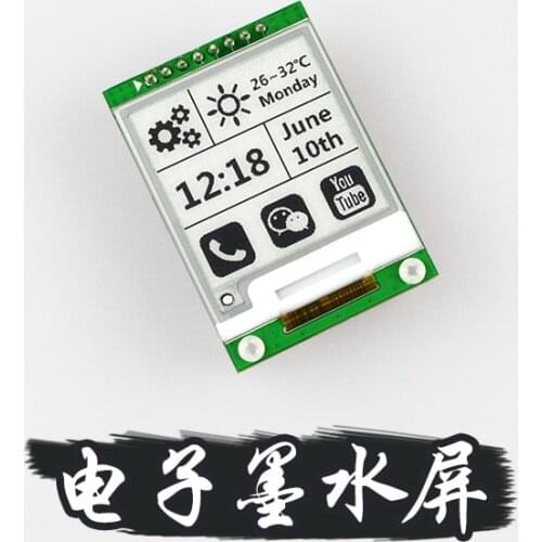 E-ink Screen Module 1.54 Inch Eink Bluetooth ZigBee WiFi Development Board Cc2640