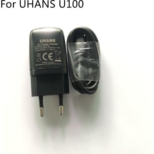 New Travel Charger + USB Cable USB Line For UHANS U100 MTK6735 Quad Core 4.7Inch 1280x720 Free Shipping + Tracking Number