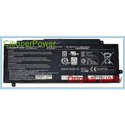 Original quality Battery For New 43Wh PA5187U-1BRS Battery for Click 2 L35W L35W-B3204 Series