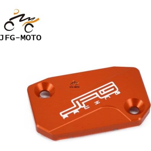 Motorcycle CNC Front Brake Reservoir Cap Cover For KTM SX SXF SXR EXC XC XCF XCW XCFW SMR 125 144 200 250 300 350 400 450 530
