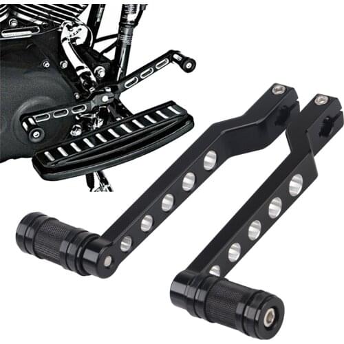 Motorcycle Pedal Heel Toe Gear Shifter Shift Lever With Shift Pegs For Harley Touring Road Electra Street Glide FLHT Softail
