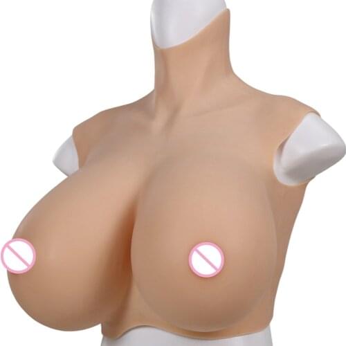 Realistic Silicone Huge Fake Breast Forms Boobs for Crossdressers Drag Queen Shemale Crossdresser Prosthesis