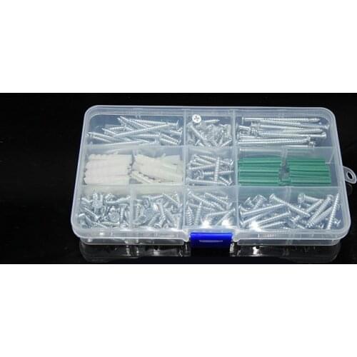 High quality Flat cross tapping screw expansion bolt kit set DIY M3 M4 Hardware Wholesale