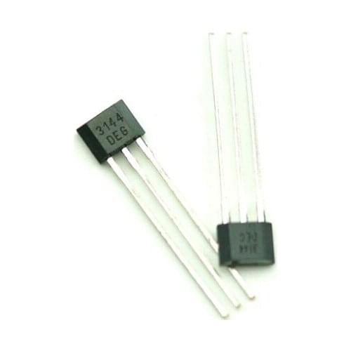 XIASONGXIN LIGHT 100PCS NEW A3144 A3144E OH3144E Hall Effect Sensor