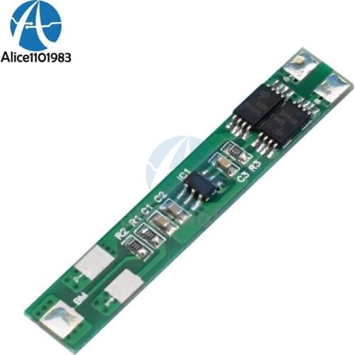 2S 7.2V 6A Dual MOS Polymer Lithium Battery Protection Board Li-ion Battery Protector Module for dual 18650 Battery BMS