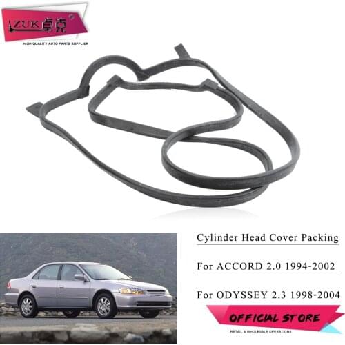 ZUK Engine Cylinder Head Cover Packing Seal Gasket For HONDA ACCORD 1994-2002 2.0L 2.2L 2.3L ODYSSEY 1998-2004 OE# 12341-P0A-000