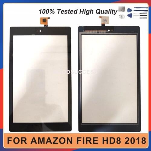8.0'' For Amazon Fire HD8 8th Gen 2018 L5S83A Touch Screen Digitizer Replacement Free Tools