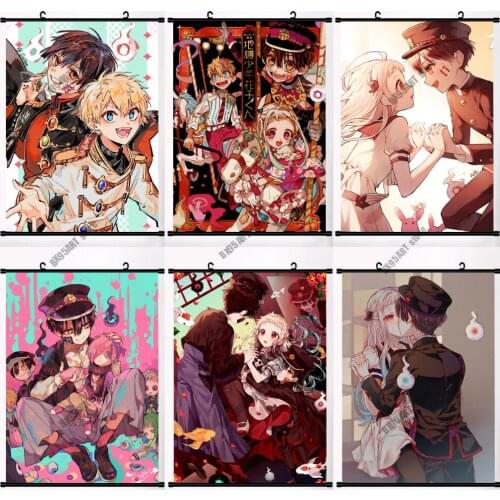 5D DIY Diamond Painting Anime Jibaku Shounen Toilet-Bound Hanako-kun Diamond Embroidery Full Drill Mosaic Home Decoration Gift