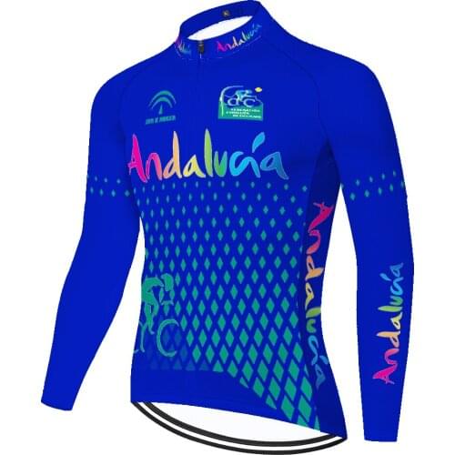 Andalucia Summer Spirng Velo Camisa Masculina Cyclisme Homme Masculino Jersey Maillot Camiseta Ciclismo Mallots Ciclismo Hombre