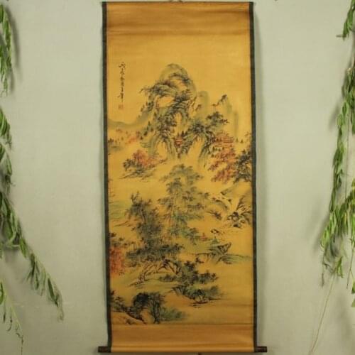 Antique collection Boutique Calligraphy and painting the Figure diagram