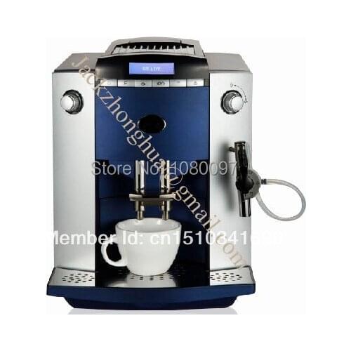 Automatic Italian Espresso Coffee Machine,Latte Coffee Maker+LCD+10 languages function