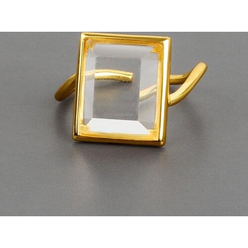 Binmonray Rings With Crystals