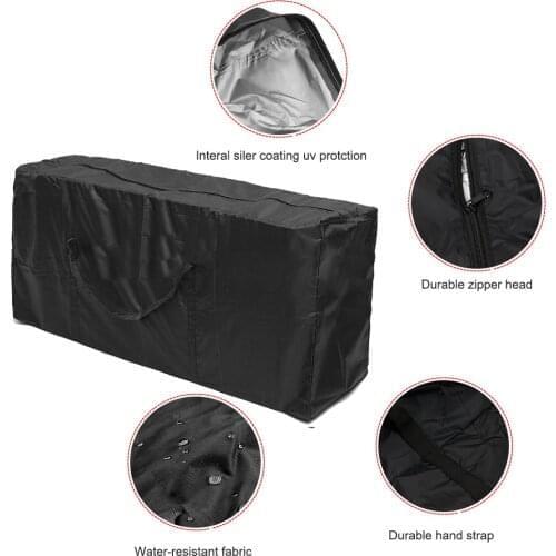 Big Outdoor Furniture Cushion Storage Bag Home Multi-Function Waterproof Cover Christmas Tree Sundries Finishing Organizer Bag