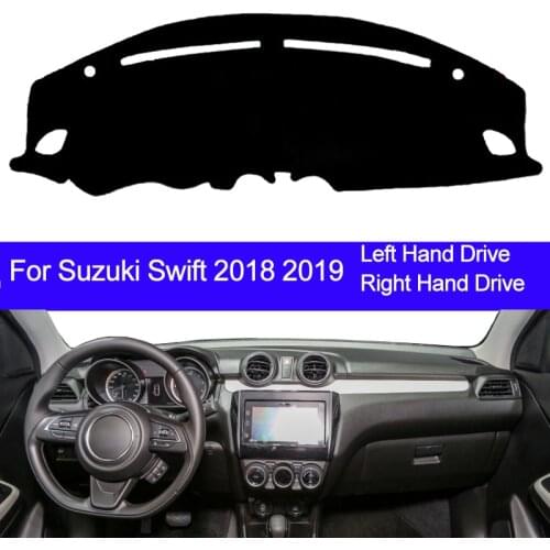 Car Dashboard Cover Dash Mat For Suzuki Swift 2018 2019 Dashmat Pad Carpet Dash Board Sun Shade Automobile Non-slip Car Styling