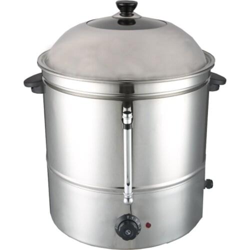 AG-48 Stainless Steel Corn Barrel Electric Steamer Kitchenware Wholesale