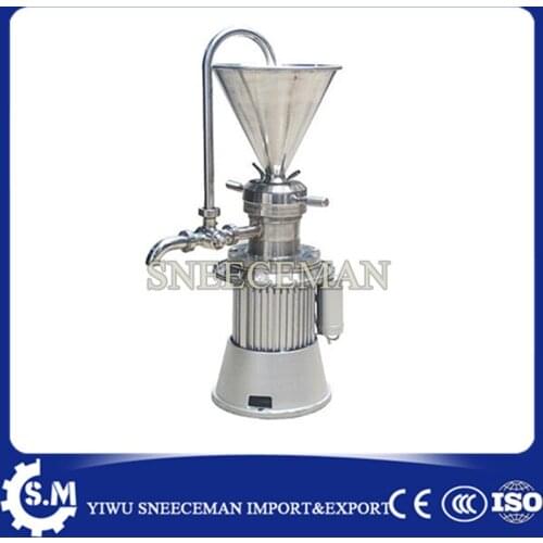 Hot sale Food Industry vertical type peanut butter colloid mill maker machine