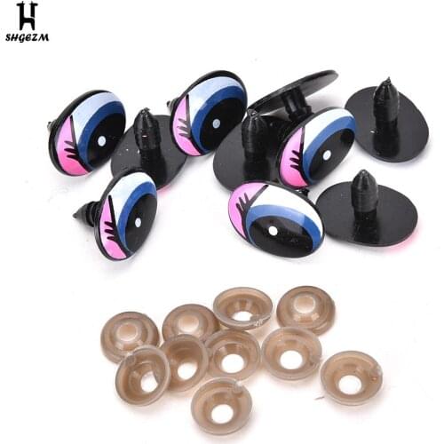 Dollhouse Miniature Plastic Safety Dolls Eyes Big Large Doll Eyeball For Toys Dolls Googly Eyes Used For Doll Accessories