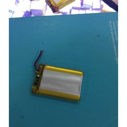 3.7V lithium polymer battery 403048043048 600mAh MP3/MP4 speaker battery plate Rechargeable Li-ion Cell