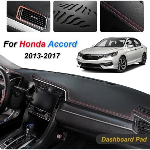 For Honda Accord 9 2013 2014 2015 2016 2017 Anti-Slip Mat Dashboard Cover Pad Sunshade Dashmat Cape Rug Carpet Car Accessories