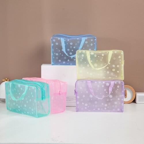 New Fashion Waterproof Portable Makeup Organizer Bag Toiletry Travel Make up Wash Toothbrush Pouch Cosmetic Storage Bag