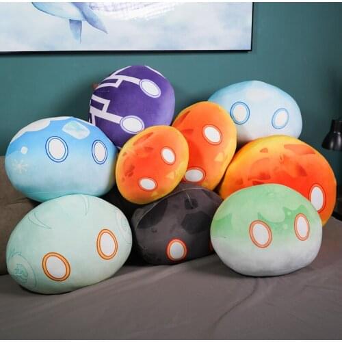 25/35/50CM Kawaii Anime Game Slime Plush Dolls Baby Soft Stuffed Monster Sleeping Pillow Plush Toys Kids Cartoon Classical Gifts