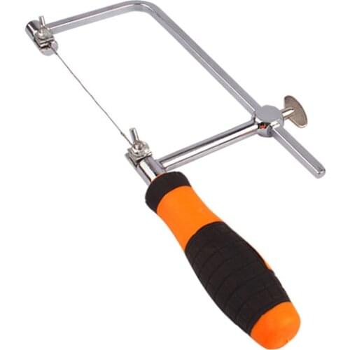 MAIYUE Adjustable Hacksaw Frame with Six Saw Blade Multifunctional Gardening Wood Food Cutting Hand Tools